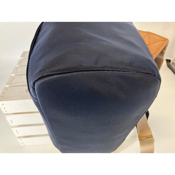 MICHAEL KORS, LARGE NYLON SAFFIANO LEATHER TRIM BACKPACK - Picture 9 of 14